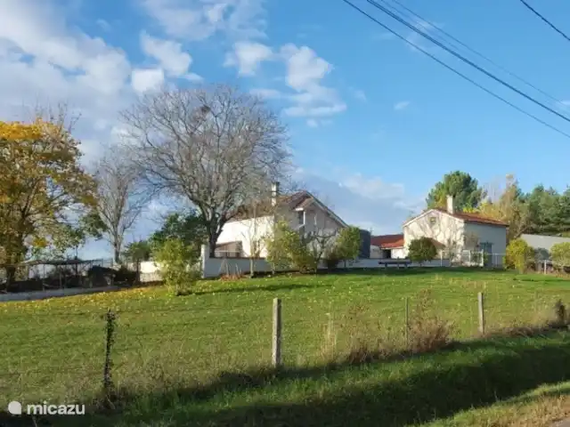 vanaf de straat uitzicht op La belle colline